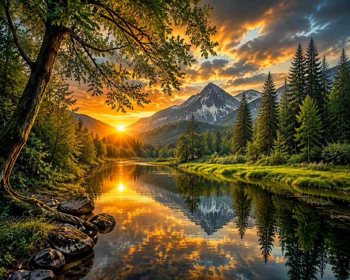 Nature regenerated artwork